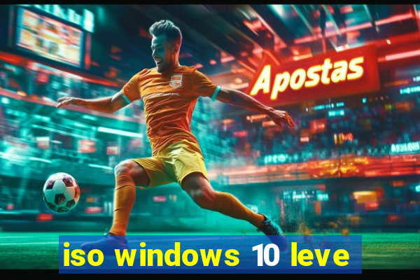 iso windows 10 leve